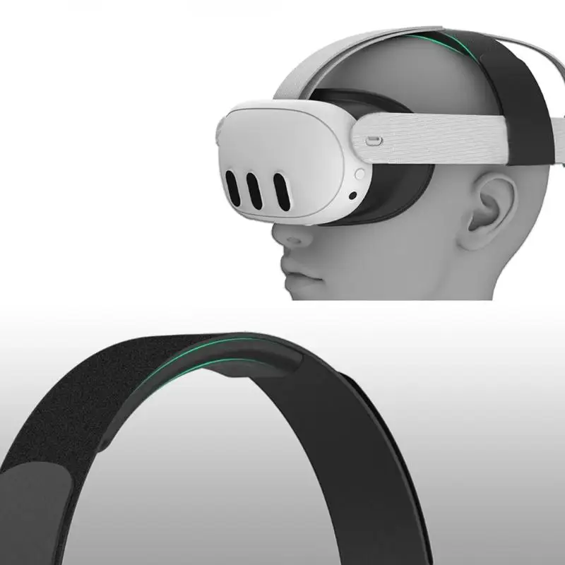

Multiple Device Headsets Stabilizers Straps Reduces Facials Pressure By 50% With Elastics Weight Distribution Design F19E