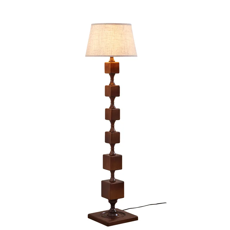 

Study, living room, retro, new Chinese style, floor lamp