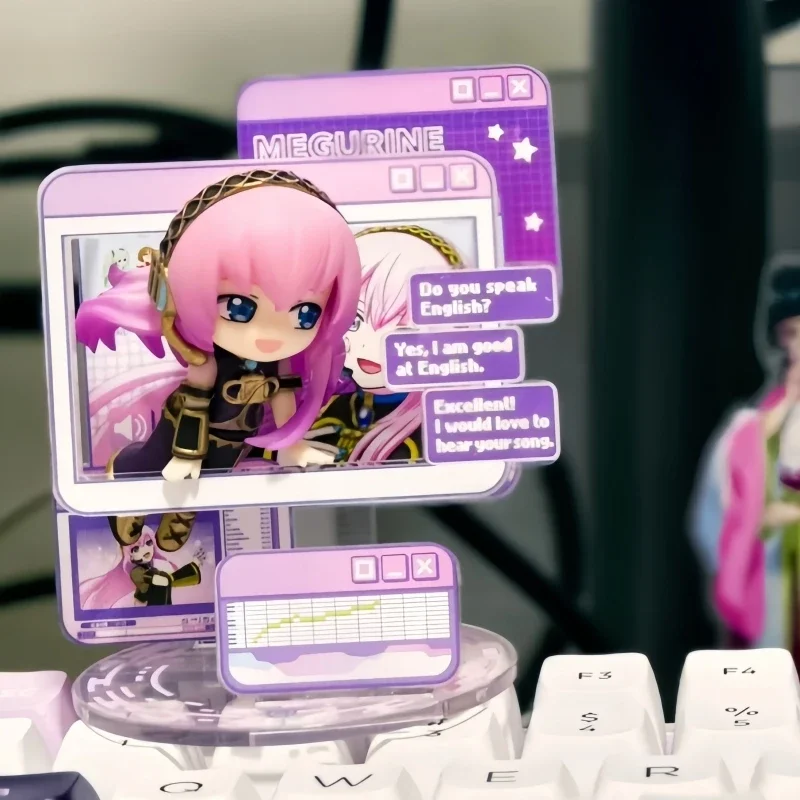 ฟิกเกอร์ Re-Ment Future Window Mini Figure Series กล่องสุ่ม ไคโตะ เมโกะ ฟิกเกอร์แบบกล่องไข่ โมเดลตั้งโต๊ะ ของตกแต่ง ตุ๊กตา ของเล่น