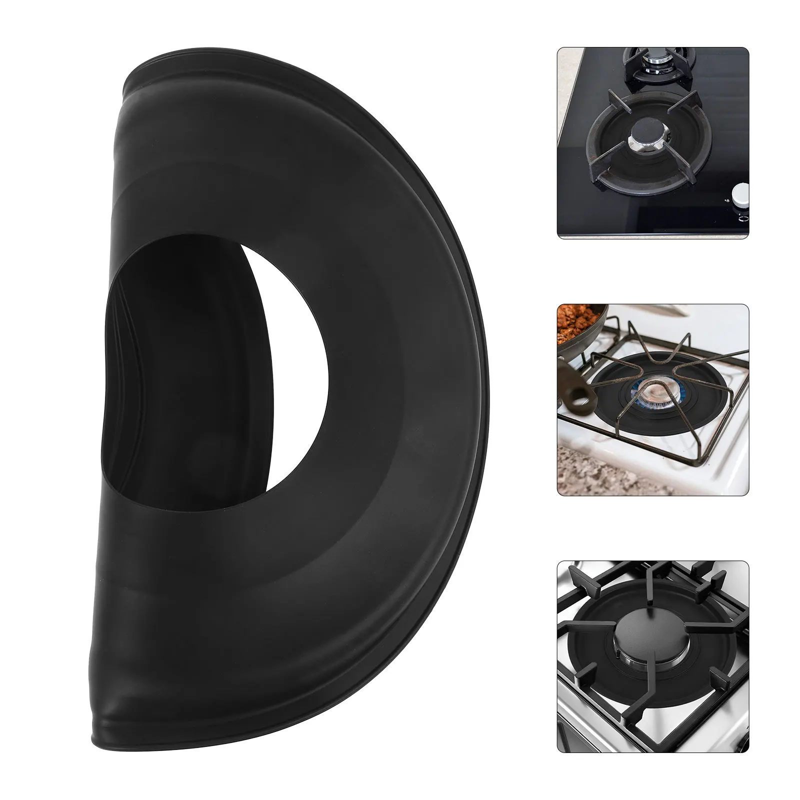 

Silicone Stove Protector Cover Heat Resistant Oil Proof Non Slip Gas Range Mat For Kitchen Stove Top Burner Liner Easy