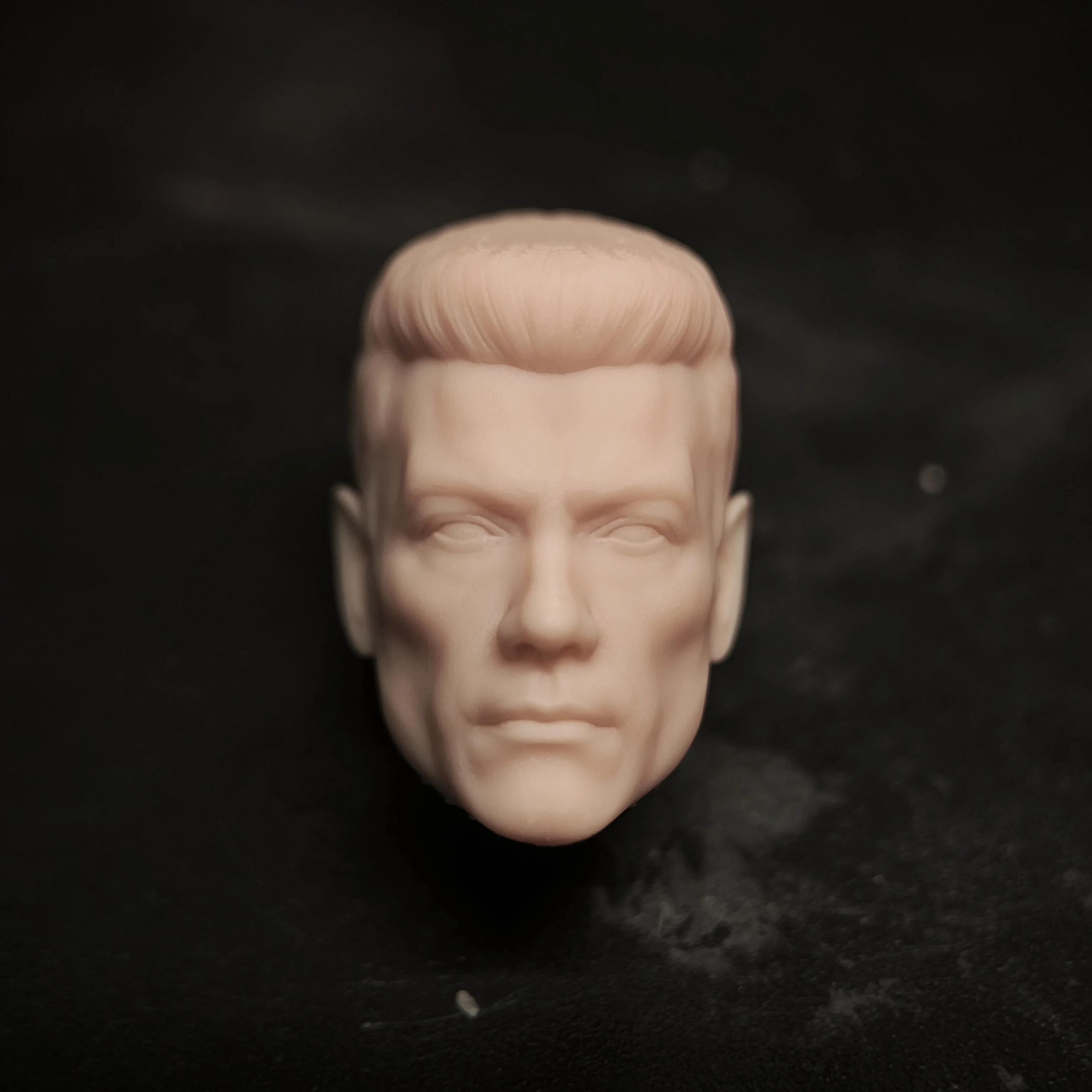 HL1657 DIY Customized 1/18 1/12 1/10 Scale Unpainted Head Sculpt for 3.75