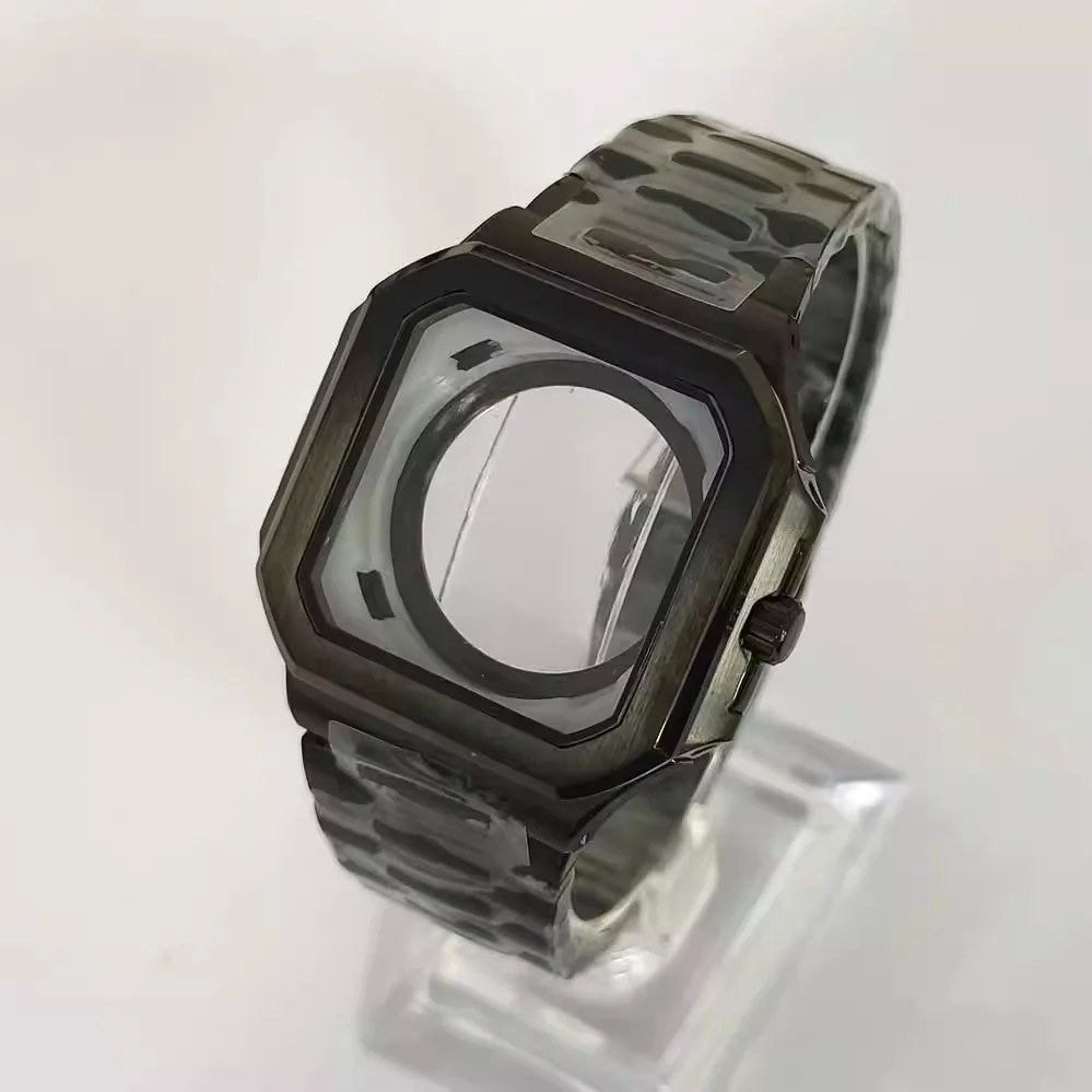 42mm-black-square-watch-case-sapphire-crystal-fit-295mm-dial-nh35-nh36-movement-watch-mod-parts-watch-accessories