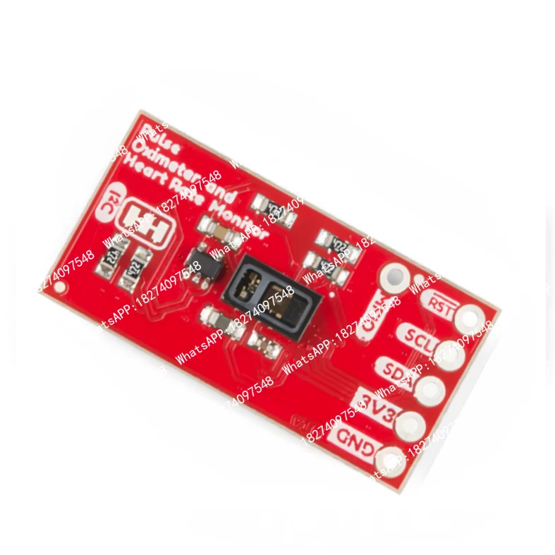 Module de capteur de fréquence cardiaque et d'oxymétrie de pouls SpO2 intégré SEN-15219 MAX30101 MAX32664 avec processeur d'algorithmes embarqué