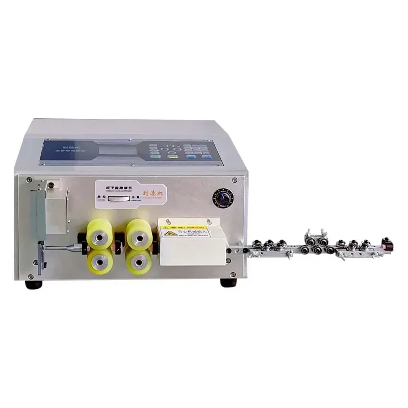 

Hot SalesAutomatic Enameled Wire Cutting And Scraping Machine, Bare Copper Wire Devaring Sand, Cladding Stripping And Peeling Ma
