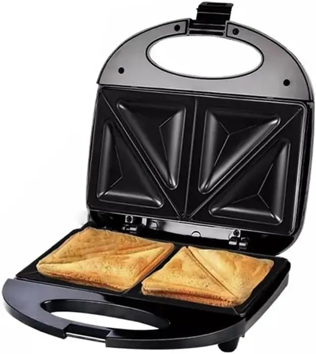 Wholesale Household Double Sided Heating Sandwich Machine Multifunctional Toaster Breakfast Machine