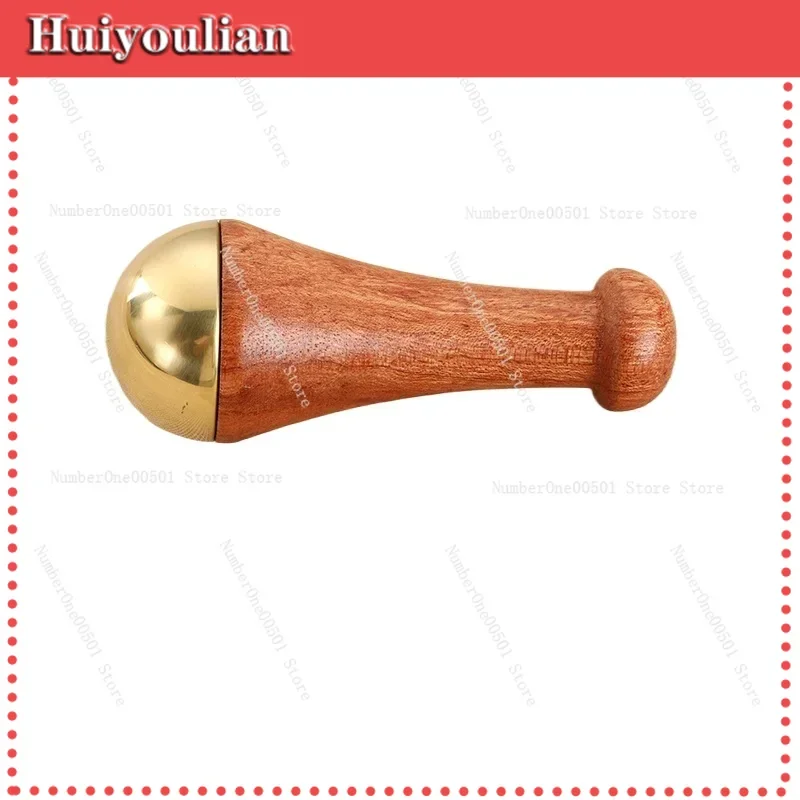 Brass Mini Massage Tool for Face Eye Jawline Firming Roller Compact Design -LBW001