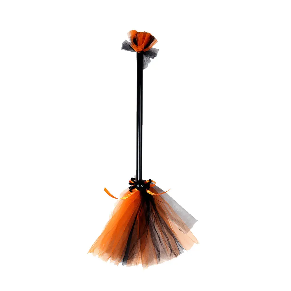 

Witch Broomstick Halloween Fancy Decoration Prop Cute Decorations Child Witches