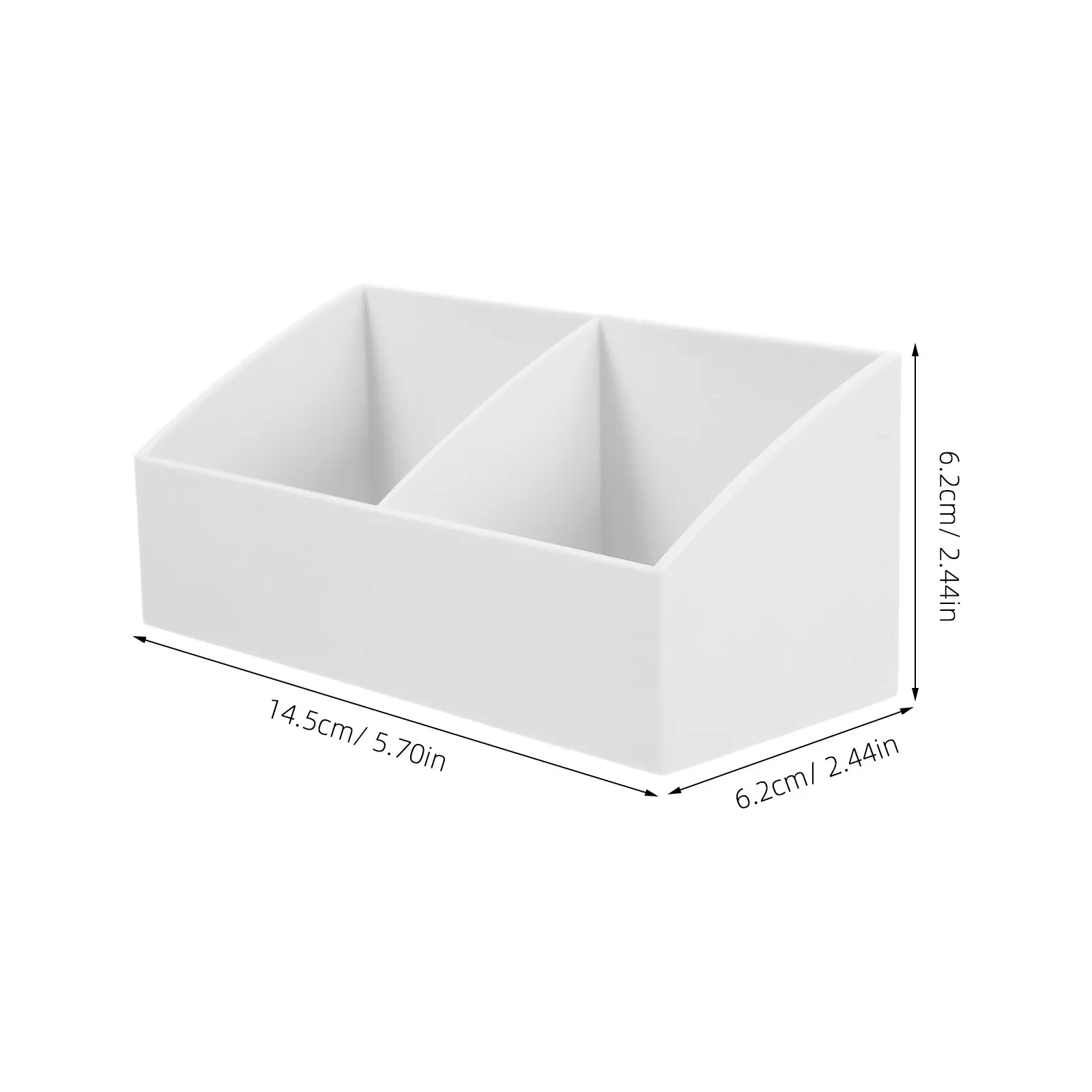 Tea Storage Organizer Box Plastic Compact Countertop Design for Tea Bags Sugar Packets Coffee Essentials Multifunctional Kitchen