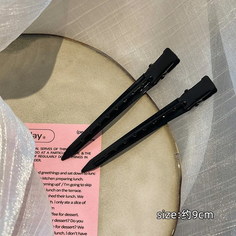 

Шпилька для волос, Женская бесшовная челка, высокий кривошипный верх, Стайлинг, Шпилька для волос, зажим для позиционирования макияжа, головной убор, один цвет, случайный цвет