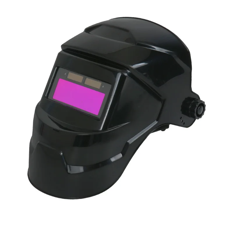 Welding Helmet 180° Adjustable Solar Powered Welding Helmet Auto Darkening LCD Clear Welding Shield Grinding Hood Safety Gear