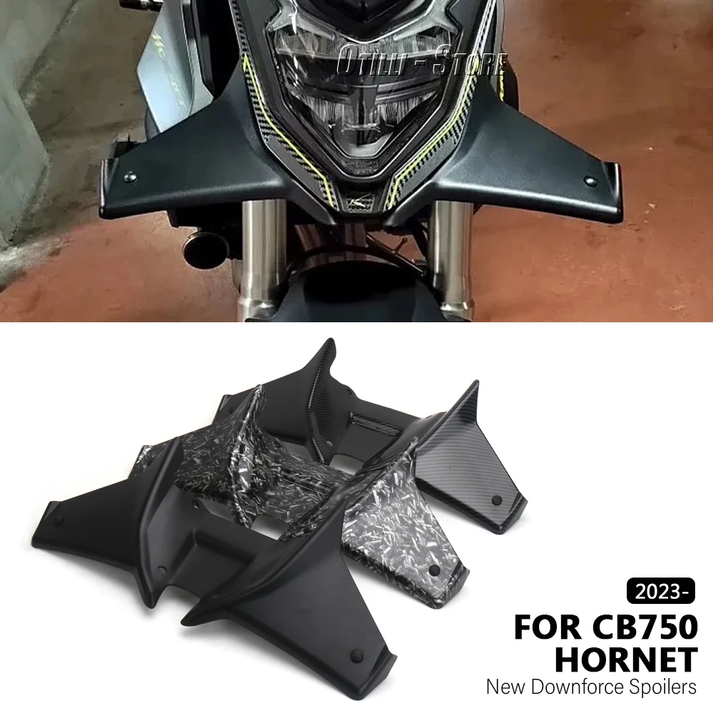 

For Honda CB750 HORNET CB 750 Hornet 2023 2024 Sport Downforce Naked Forntal Spoilers Wing Deflector Motorcycle Front Spoiler