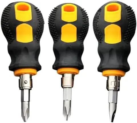 

Kisangel 3Pcs Mini Screwdriver Set – Precision Tools for Electronics, Phone, Watch Repair & DIY Projects