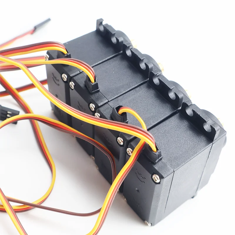 4개입 디지털 서보 MG996R 고토크 메탈 기어 서보 후타바 JR 1/8 1/10 RC 보트 RC 자동차 헬리콥터 로봇 확장 DIY 개조용