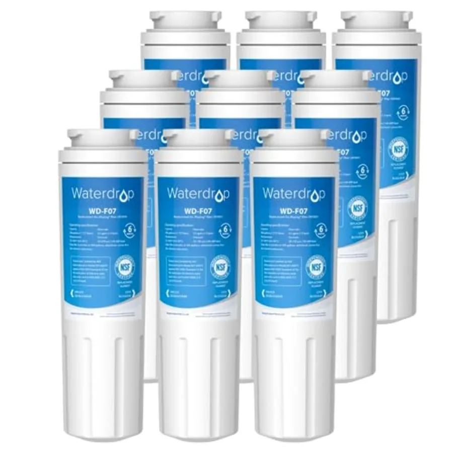 

UKF8001 Water Filter Compatible with EveryDrop Filter 4 EDR4RXD1 Whirlpool UKF8001AXX-750 Maytag UKF8001P UKF8001AXX-200 439639