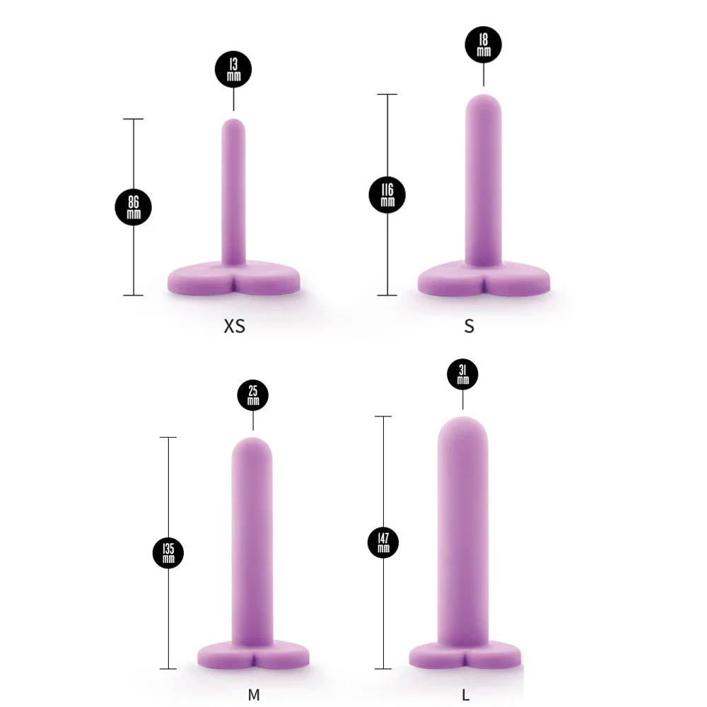 New Anal Plug Wellness Dilator Kit for To Stretch The Vaginal Opening and Depth for Anal Opening and Depth Sex Toy for Couples