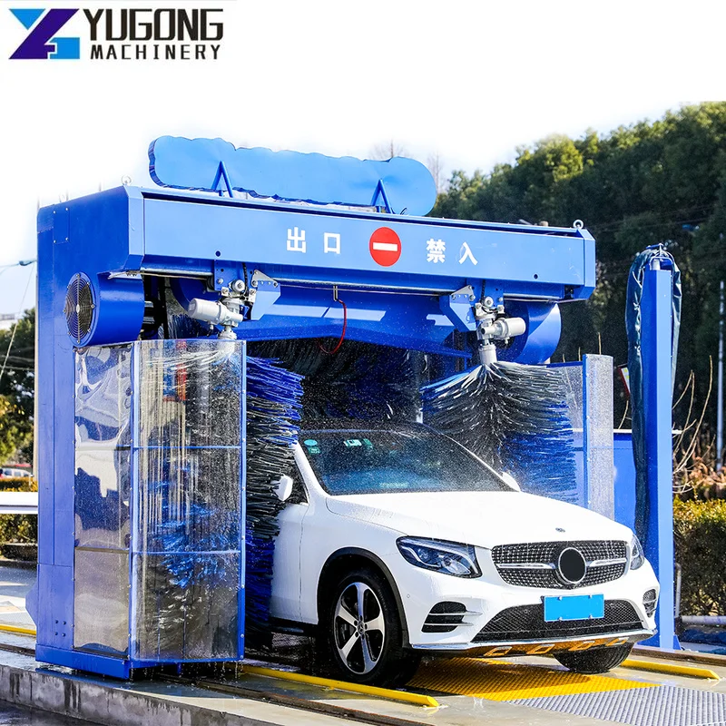 Fully Automatic Roll-over Car Wash Machine Price with Foaming Waxing Function Premium ODM Factory 380V 2 Pieces