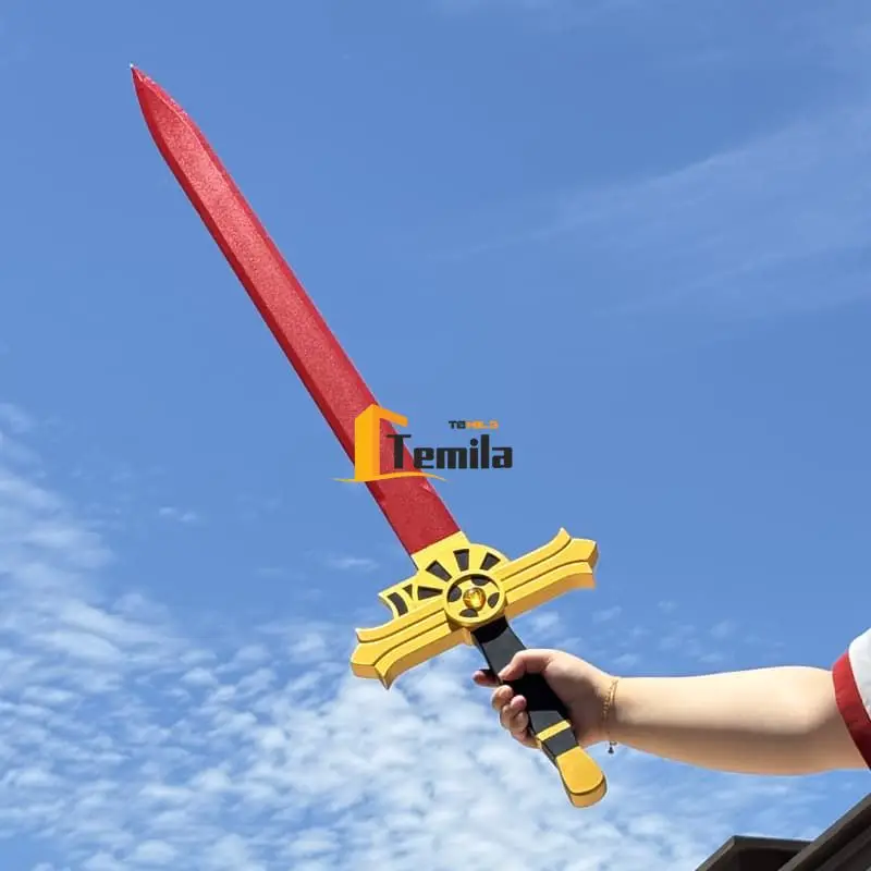 115 ซม.Seraph of The End Mikaela Hyakuya อะนิเมะคอสเพลย์ Props 2D Show Party Props ของขวัญของสะสมคอสเพลย์อุปกรณ์เสริม