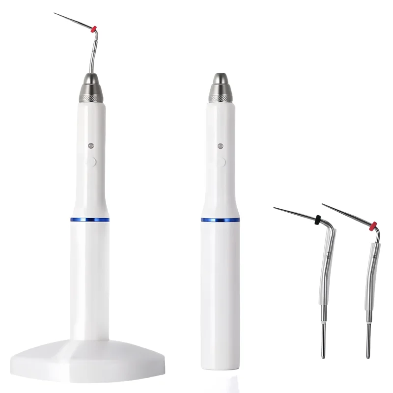 

Youtodent Dental Беспроводная система обтурации гуттаперча Эндодонтическая ручка с подогревом 2 наконечника Лабораторный 3-секундный инструмент для быстрого нагрева эндодонтического корня