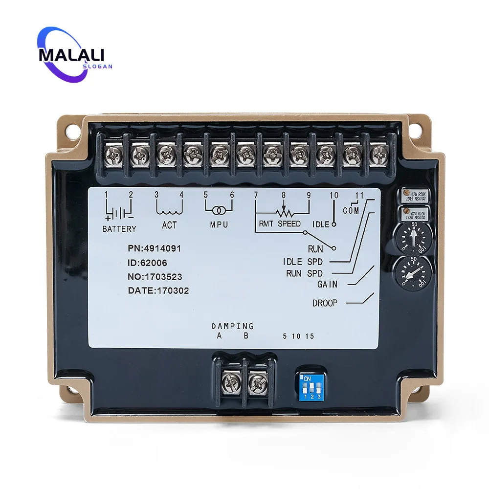 Generator Speed Controller 4914091 Speed Controller Governor For Diesel Generator Set