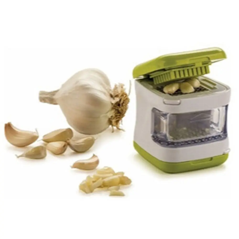 Two-sided Garlic Press Chopper Multi-purpose Garlic Onion Chopper Durable Quickly Garlic Masher for Home Kitchen Tools