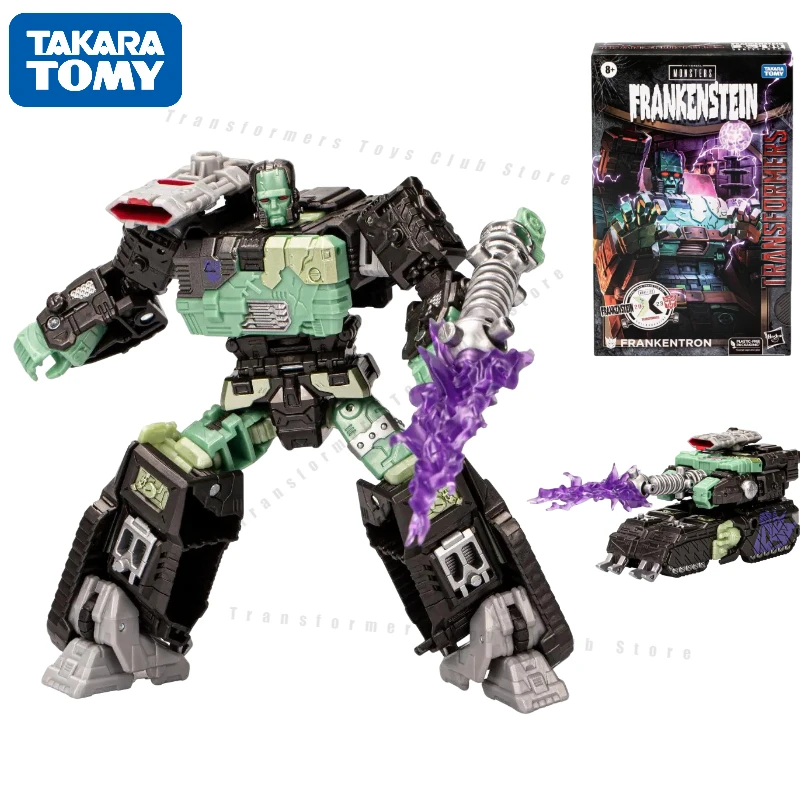 

In Stock TakaraTomy Transformers Collaborative Frankenstein X Monster Frankentron Action Figures Model Toy Collection Hobby Gift