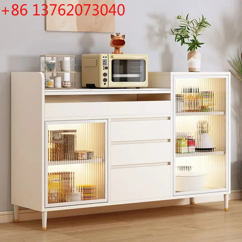 

Storage Nordic Living Room Cabinets Luxury Minimalist Open Shelf Shelf Cabinet Ultra Thin Sideboard Armoires De Salon Furniture