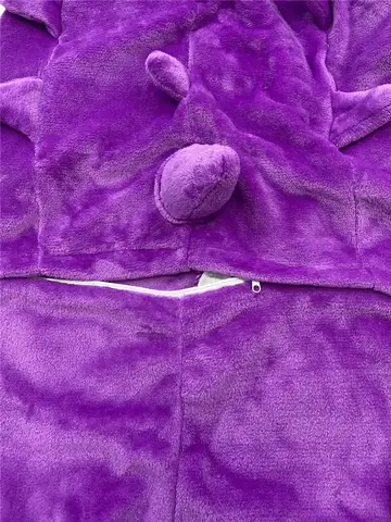 TAKARA TOMY Gengar Cosplay Onesie Kigurumi Flanell Dragkedja För Toalett Halloween Kostym Helkroppspyjamas Pyjamas För Barn 8 best sales Pokémon Badrock - №8