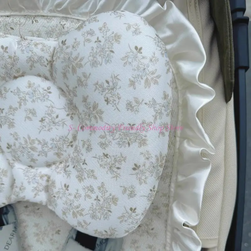 

85AE Cooling Baby Strollers Pad Removable Washable Ice Silk Fabric Fit Pushchairs