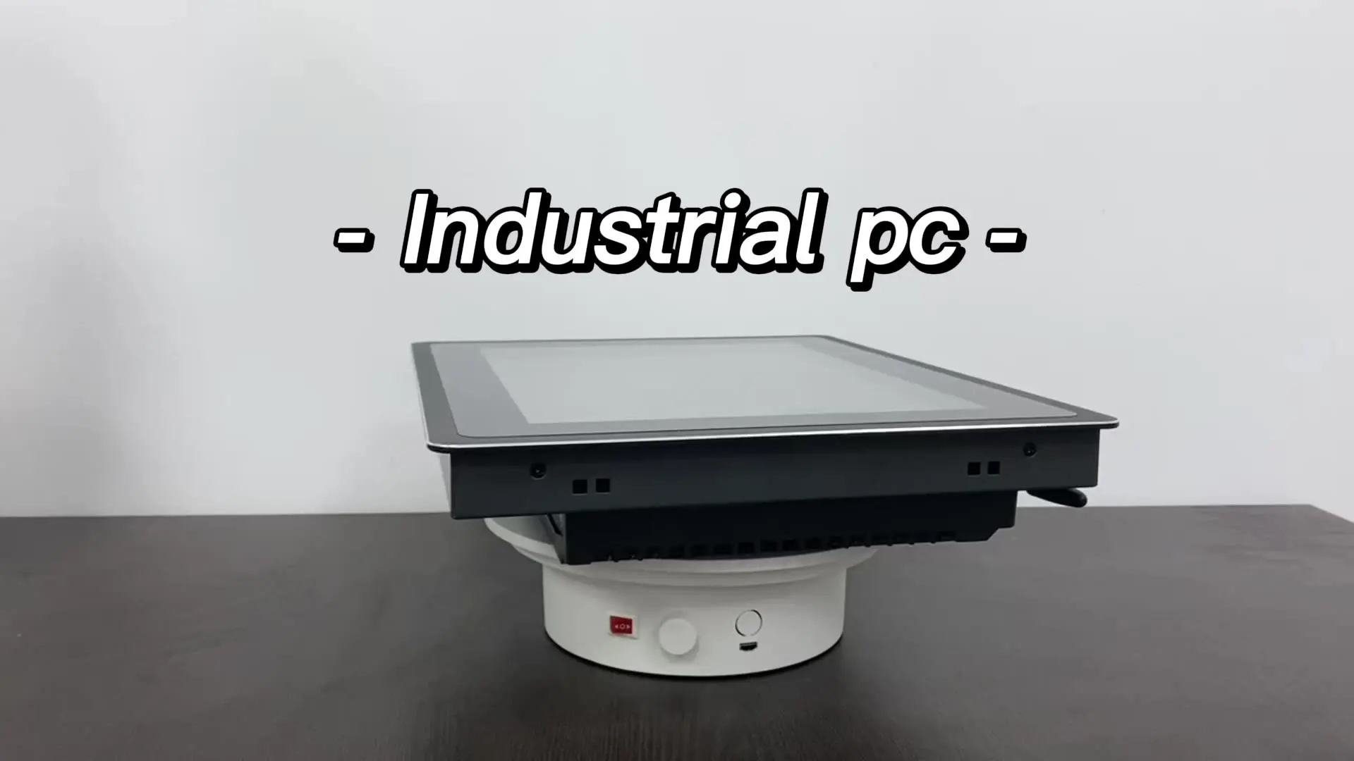 IP65 waterproof resistive and capacitive touch screen embedded and fanless mini panel pc industrial computer