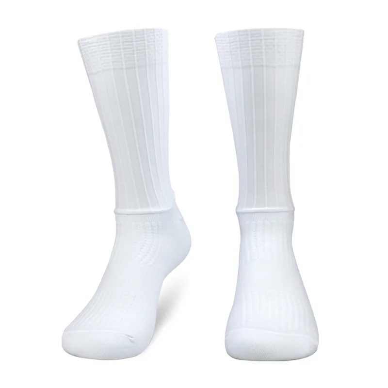 

Anti Slip Silicone Summer Aero Socks Whiteline Cycling Socks Men Bicycle Sport Running Bike Socks Calcetines Ciclismo