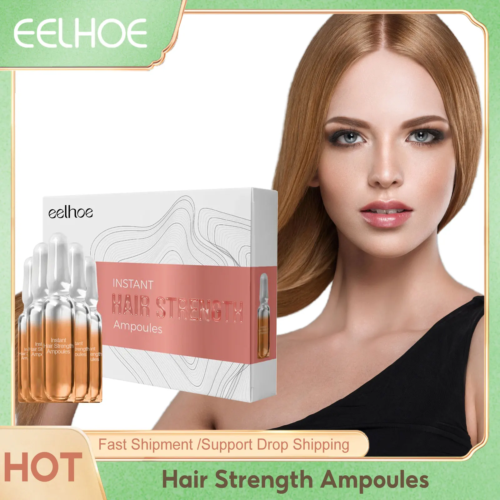 

Dense Hair Growth Essence Ampoules Scalp Treatment Anti Baldness Hair Loss Moisturizing Repair Hair Strengthening Essential Oil