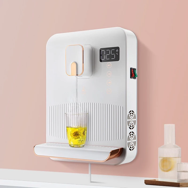 TY-LDR1738W آلة خط الأنابيب المنزلية المثبتة على الحائط الجليدية والدافئة والساخنة موزع الماء الساخن الفوري 2200 واط