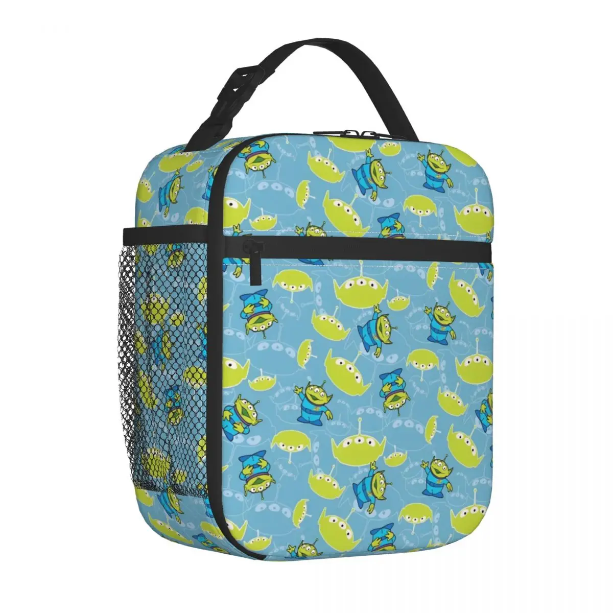 

Toy Story Aliens Lunch Bag For Girls Lunch Box Fashion Outdoor Picnic Cooler Bag Portable Zipper Oxford Tote Food Bags