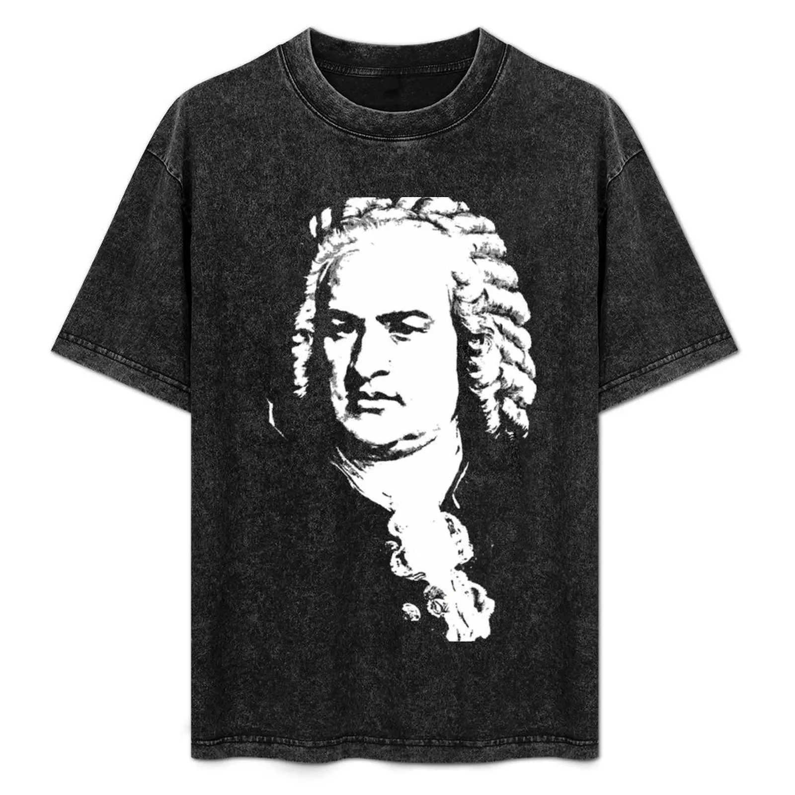 Johann Sebastian Bach T-Shirt oversized t shirt blanks gifts for boyfriend vintage graphic tee mens graphic t-shirts