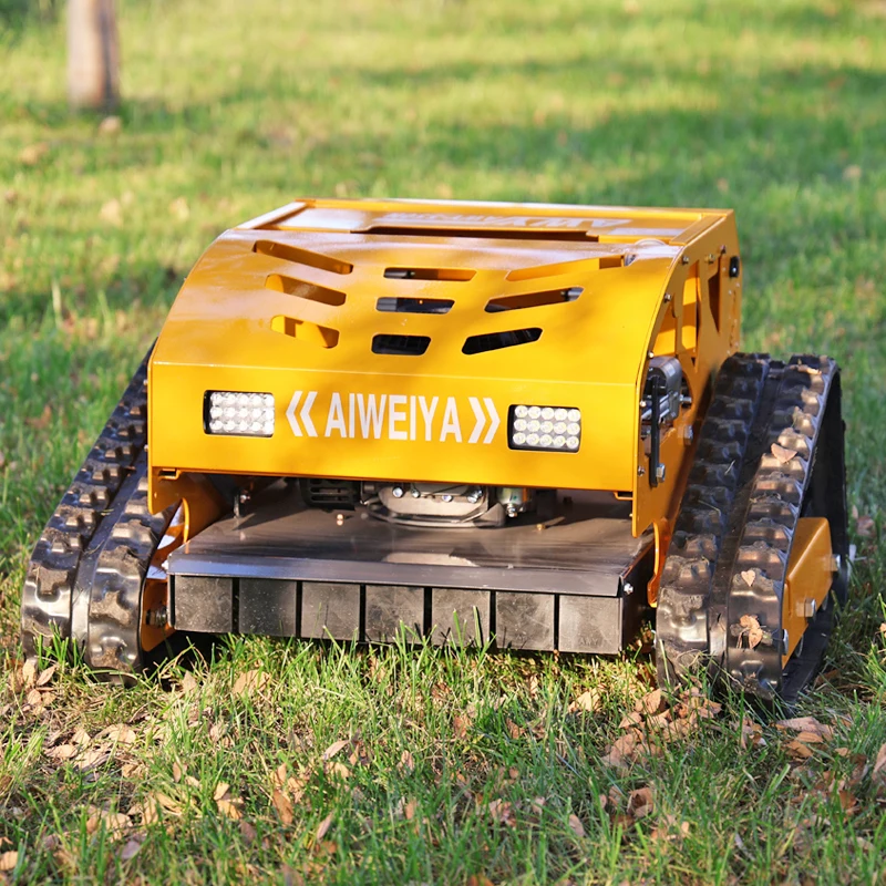 

Customized Grass Cutter Garden Use Remote Control Lawn Mower Powerful Petrol Home CE DIY 24V 4 Stroke Engine