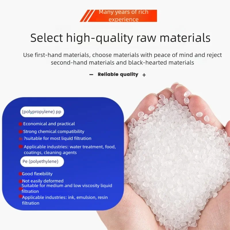 مرشحات حقيبة PP PE للطلاء الكهربي وقود الديزل وطلاء الحمام السائل لقطع السوائل ومياه الصرف الصحي. #3