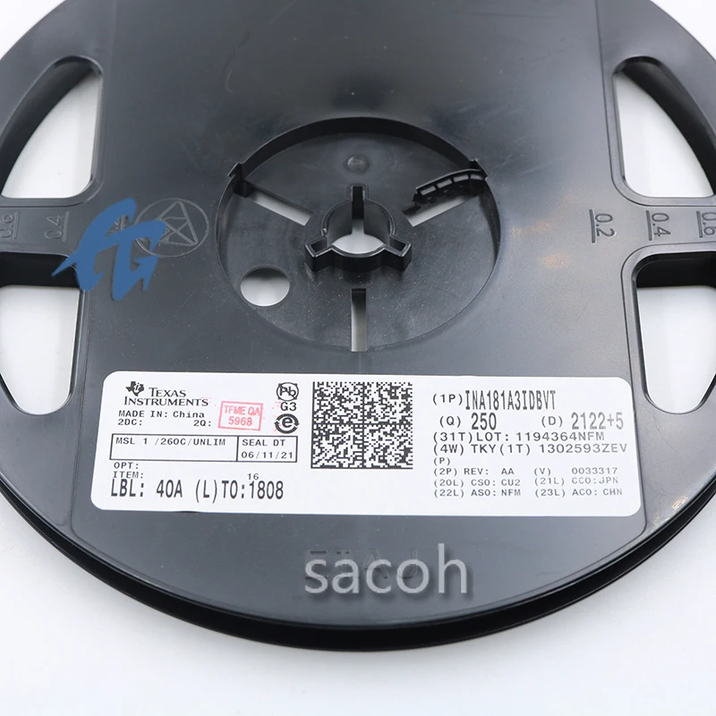 

(SACOH New Mosfet transisto INA181A3IDBVR 10PCS