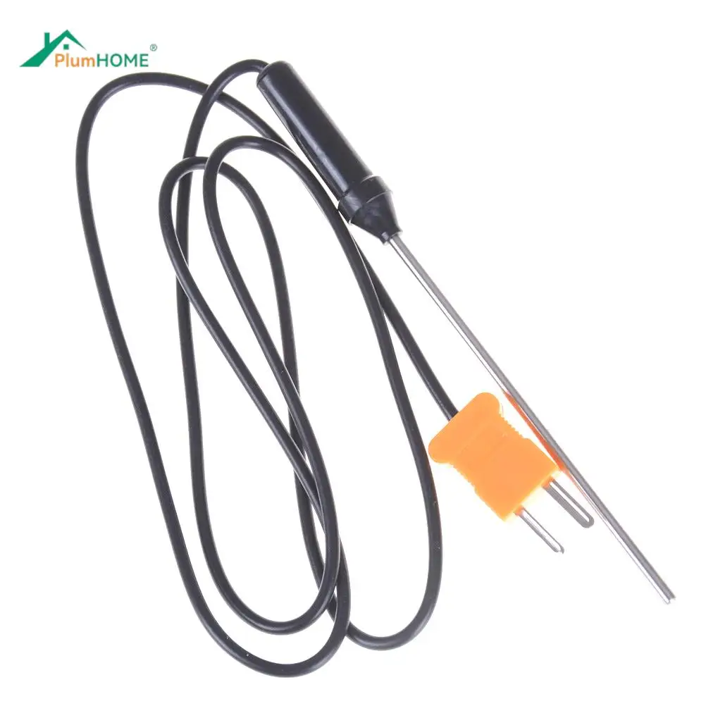 1 pcs TP02 TP-02 TP 02 K Type Thermocouple Probe Sensor Temperature Controller with Wire Cable TP-02