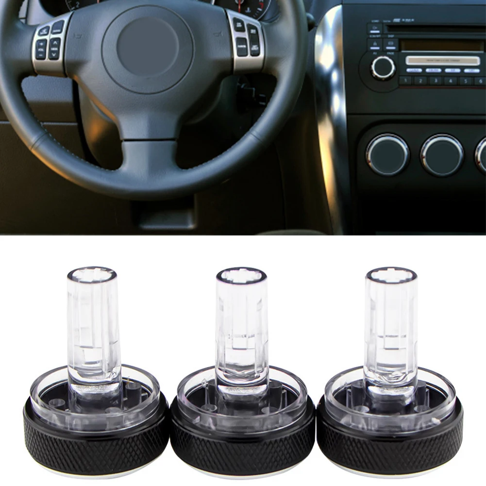 Automotive Knob Car AC Knob Wear-Resistant Product ABS Material Easy Installation Non-Deformed Design For Vehicle Interior