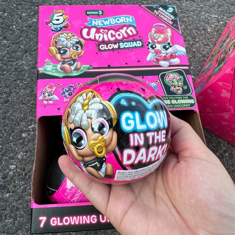 5 مرات يونيكورن مهد الطفل مفاجأة الكرة يونيكورن صندوق أعمى التفاعلية التظاهر سوبر ماركت لعبة الفتيات التظاهر اللعب لعبة عيد الميلاد #1