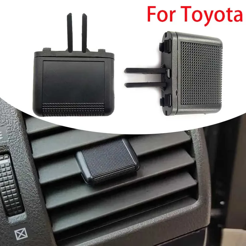 2Pcs Front A/C Air Vent Outlet Tab Clips - Exact Fit For Toyota Land Cruiser Prado FJ150 2010- 2015 2016 2017