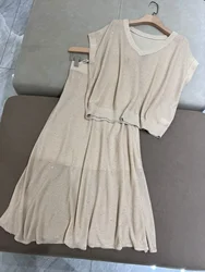 Women's Summer Set Woman 2 Pieces Chic and Elegant 2024 New in Matching Sets Womens 2 Piece Restore Ancient Ways Luxury Elegance