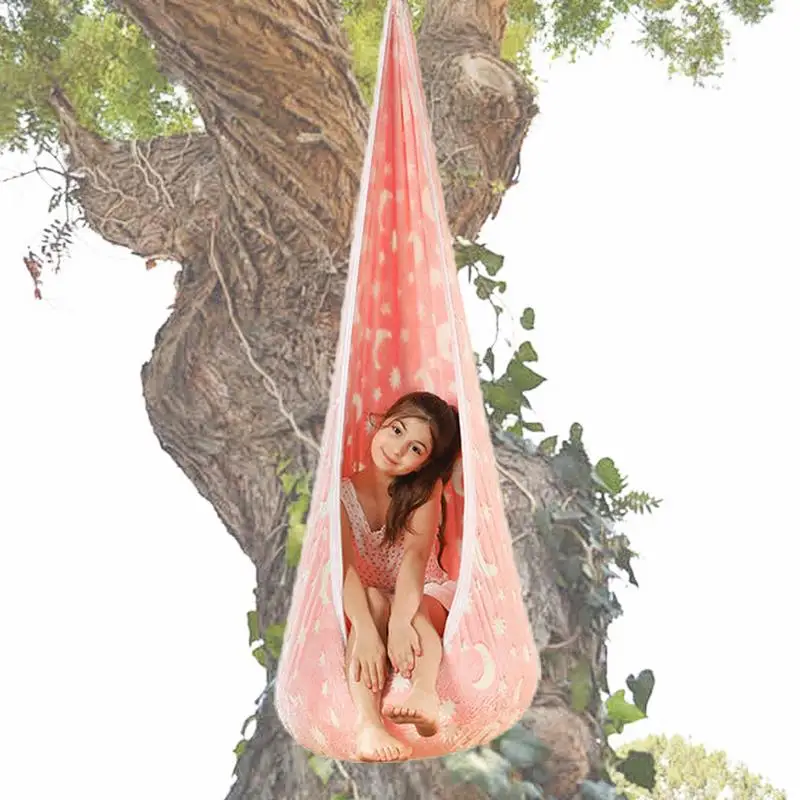 

Kids Hammock Chair Hammock Swing For Kids Chair Nook Tent Hammock Swing For Listening To Music Stimulating Imagination