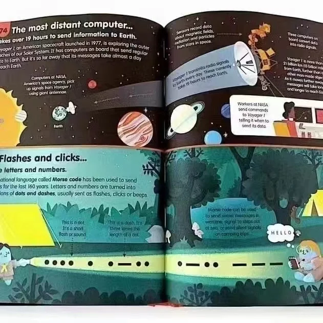 Imagem -03 - Livro de Capa Dura Infantil em Inglês 100 Coisas para Saber 11 Livros por Conjunto