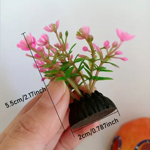 कृत्रिम एक्वेरियम सजावटी पीवीसी जलीय पौधे सिमुलेशन जल खरपतवार आभूषण मछली टैंक घास सजावट सहायक उपकरण 10 best sales मछली टैंक के पौधे - №7