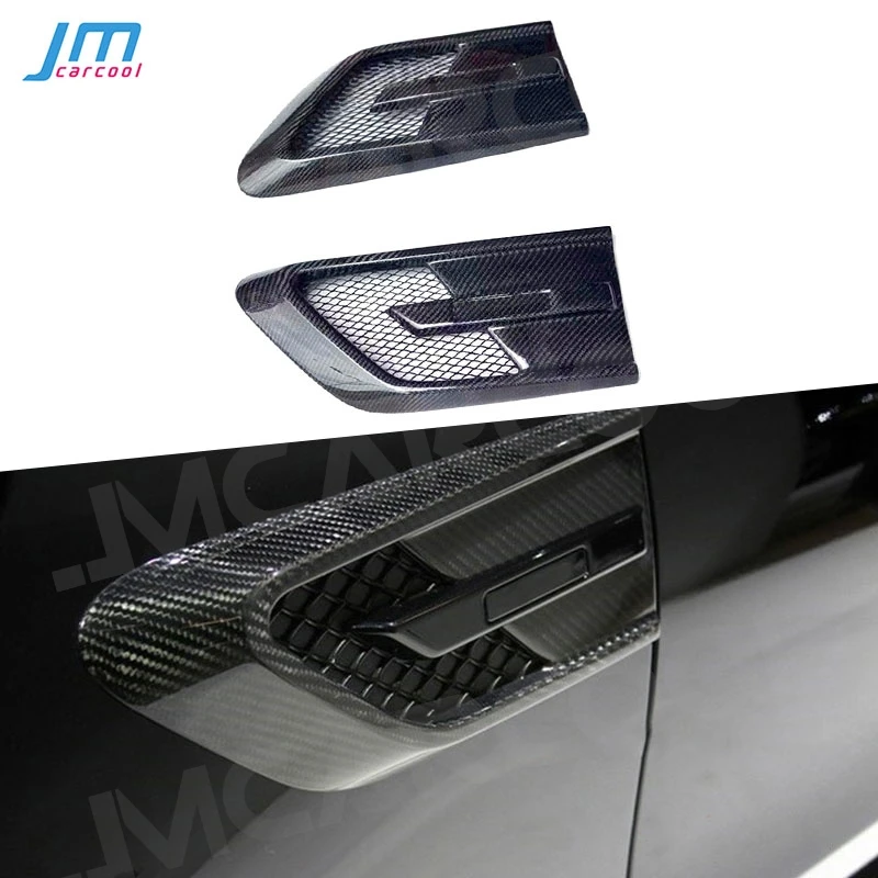 

Carbon Fiber Front Bumper Sider Fender Flaps Apron For Benz C Class W205 C200 C300 Not fit for AMG Bumper 15-18 Body kits