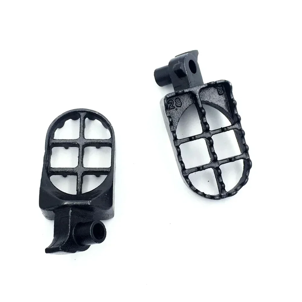 

Left & Right Motocross MX Dirt Bike Steel Foot Pegs for Suzuki 2003 2004 RM125 RM250 Gunmetal Motorcycle Parts