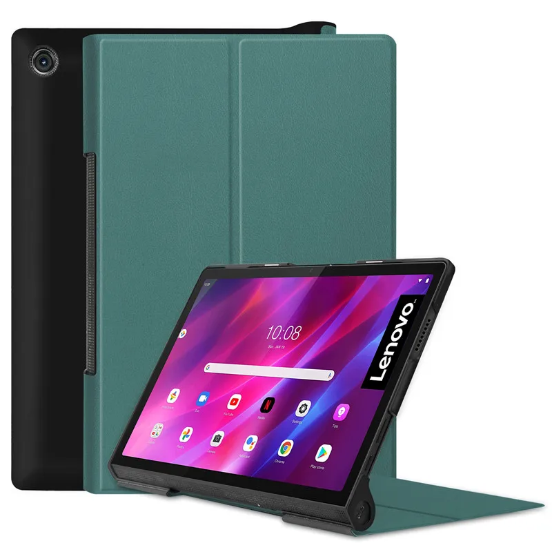 Funda For Lenovo Yoga Tab 11 Case YT-J706F PU Leather Flip Stand Cover For Lenovo Yoga Tab 11 YT-J706X 11 inch Case Cover Coque