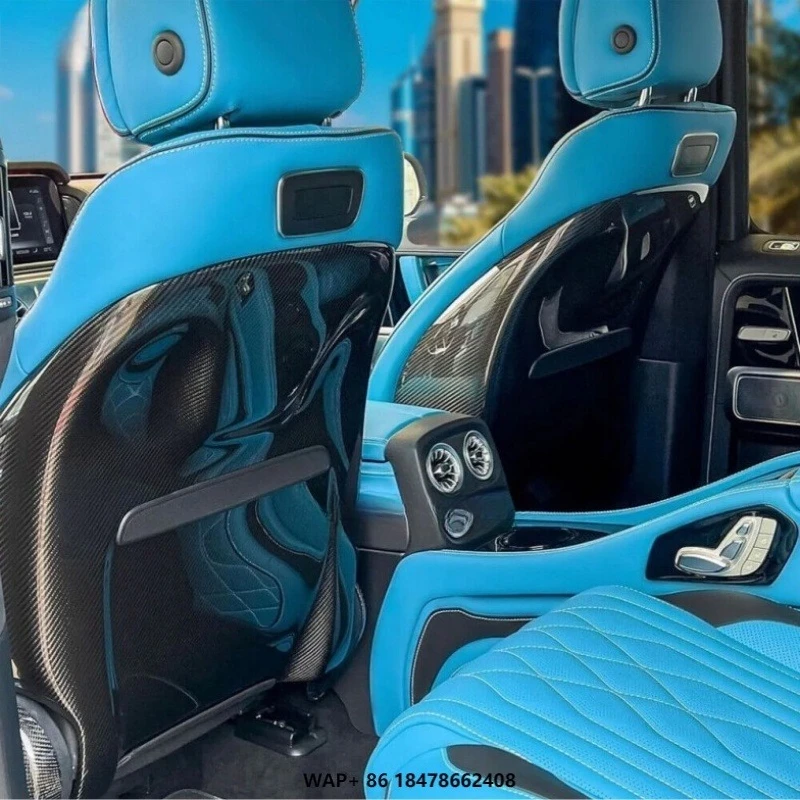 

2019+ Luxury Dry Carbon Fiber Seat Back Cover for G Wagon W464 W463A New Condition Replaces G63 G350 G500 G550 W464 W463A