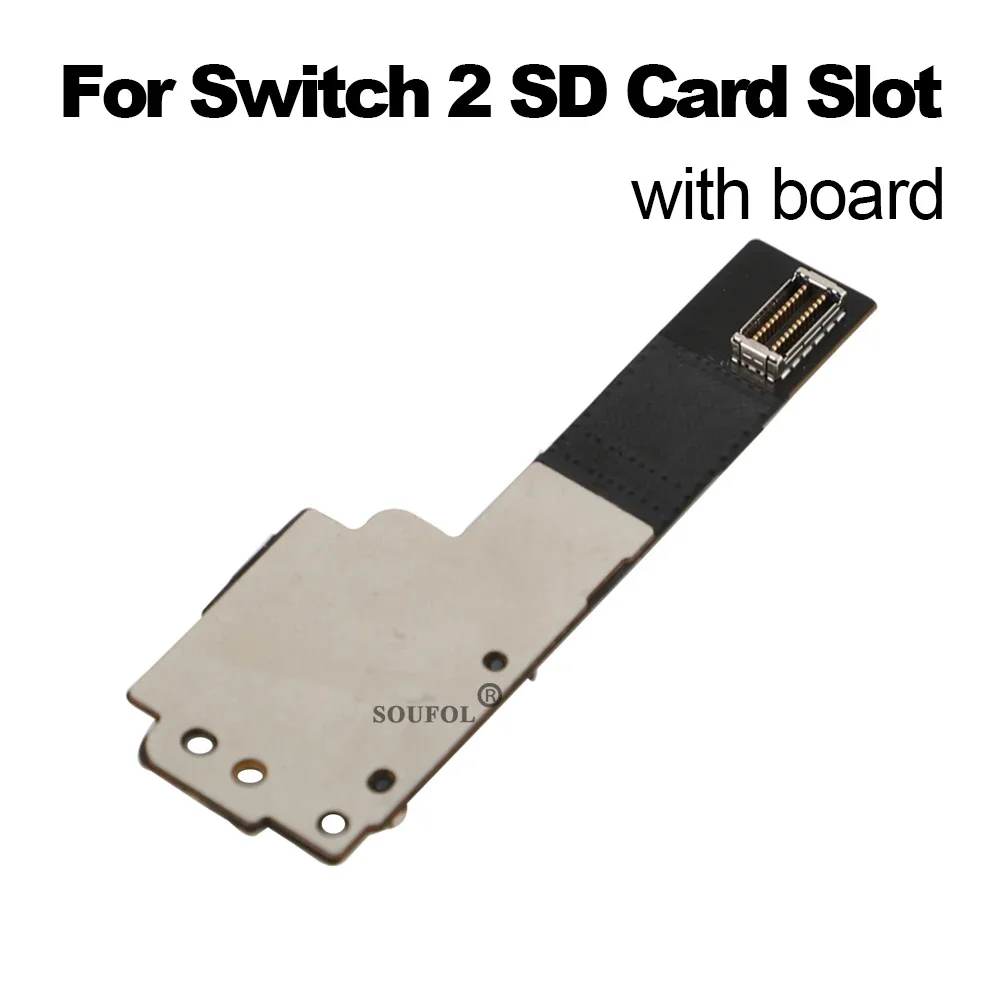 

Новый для NS Switch 2, слот для SD-карты TF, сменная ручка, контроллер, слот для чтения карт SD, разъем с Borad